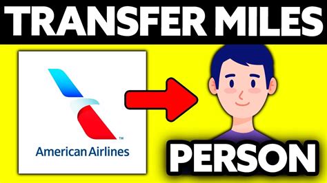 How to Transfer Miles to Another Person .